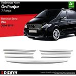 Mercedes Vito Uyumlu Krom Ön Panjur 2004-2010 7 Parça