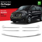 MERCEDES VITO W447 2014-2020 Krom Ön Panjur Geniş Model 5 Prç