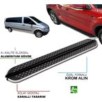 Mercedes Vito W447 Panel Van Uzun Şase Araca Özel Prv1 Yan Basamak 2016 2017 2018 2019 2020 2021 2022 2023 2024