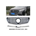 Mercedes Vito W447 Uyumlu Spor On Panjur Piano Black & Krom Seritli 2015 Sonrasi 1. Kalite -