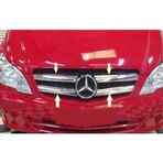 Mercedes Vito W639 Krom Ön Panjur 4 prç. 2010-2014 P. Çelik