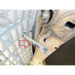 Mercedes W123 W201 Kaput Açma Mandal Kolu