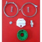 Mercedes W124 E200 86-95 Arka Sol Sag Cam Kriko Teli Ve Tamir Set 506684074