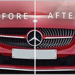 Mercedes W176 Diamond Amg Ön Panjur Izgara Seti 2012 2016 A Serisi