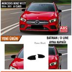 Mercedes W177 Batman Yarasa Ayna Kapağı Piano Black / 2018-2021