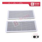 Mercedes W203 W208 W209 W210 W211 W215 W219 W220 W240 için 2 EA Sunroof Tavan Izgarası A2117840644