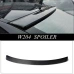 Mercedes W204 C180 İçin Cam Üstü Spoiler (Fiber)
