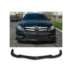 Mercedes W204 C180 Ön Lip Parlak Siyah Plastik Ön Ek Karlık 2011 2012 2013 2014 Makyajlı Kasa Karlık+bodykit+ek