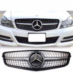 Mercedes W204 Diamond Amg Ön Panjur Izgara Seti