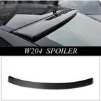 Mercedes W204 Uyumlu C180 Cam Üstü Spoiler (Fiber)