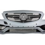 Mercedes W205 C63 Ön Tampon Ve Panjur Seti Amg 2014+