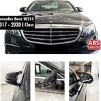 Mercedes W213 2017-2020 E Serisi Batman Yarasa Ayna Kapağı Piano Black Abs Plastik