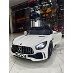 Mercedest Gtr Akülü Araba 12 Volt(Özel Plaka) - Beyaz