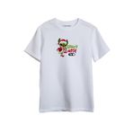 Merch&ice Grinch Mode On Yılbaşı Baskılı Unisex T-Shirt Beyaz M