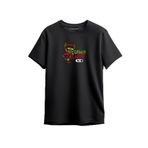 Merch&ice Grinch Mode On Yılbaşı Baskılı Unisex T-Shirt Siyah XS