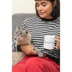 Merch&ice Kedili Tasarım Baskılı Kupa - Meow Beyaz