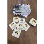Merch&ice Prens Bardak Altlığı Şömine Kokulu Ahşap 6'lı Set - Artist