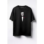 Merch&ice Saklı Joker Baskılı Unisex Oversize T-Shirt
