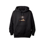 Merch&ice Tembel Hayvan Önü Baskılı Unisex Hoodie - I Need Coffee Siyah S