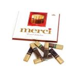 Merci Kırmızı Kutu Çikolata 250 gr *1 Karışık Lezzetler ile Özel Hediye Seçeneği - 1 Adet