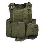 MERCIYD Açık Askeri Taktik Yelek, Alan Oyunu Giyim, Paintball Koruyucu Giysiler, Hava Tabancası Koruyucu, Açık Avcılık ve Savaş Eğitimi İçin Uygun Tek Beden