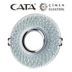 Mercora Tech Cata Ct 6615 Yağmur Kristal Cam Spot Kasası - Altın