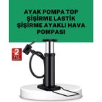 Mercora Tech Çok Amaçlı Ayak Pompası Dayanıklı Pratik Hava Pompası - Çok Renkli