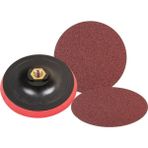 Mercure 115MM Cırt Zımpara Tabanı - 100 Kum