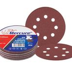 Mercure 125 mm 280 Kum Delikli Cırt Zımpara