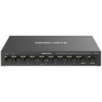Mercusys Ms110cp | 10 Port Poe+ Switch | 8 Port Poe Kamera Switch | 2 Gigabit Uplink | 65W | 250M Extend | Vlan | Switch | Güvenlik Sistemi Uyumlu