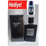 Mercy Black Eau De Parfüm 50 Ml Edp Erkek Parfüm + Nivea Vücut Spreyi (Hediye)