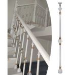Merdiven Güvenlik Filesi Kristal Başlıklı Dekoratif Merdiven Korkulukları, Balkon Için Dekoratif Merdiven Kolonu (oyuncak Ev), Iç Mekan Korkuluk Direk Sistemi(85cm/850mm/33.4in,9pcs)