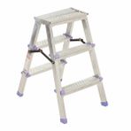 Merdiven Kanat Rita Çift Taraflı Galvanizli 0,60 mm 3+3 Basamaklı