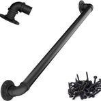 Merdiven korkuluk lambaları Modern Endüstriyel Merdiven Korkulukları, Altın Metal Ferforje Merdiven Korkuluğu, Yaşlı Çocuklar İç Mekan Dış Mekan Güvenlik Merdiven Korkulukları, 250CM