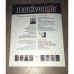 Merdivenşiir Mayıs Ağustos 2007 Sayı 13-14 Modern Türk Şiirinin Ustaları V -Edip Cansever,Cemal Süreya (Sahafiye Kitap)