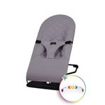 merfbaby Cotton Oyuncaklı Ana Kucağı - Gri