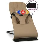 Merfbaby Oyuncaklı Ana Kucağı - Kahve - Taşıma Çantalı kahve