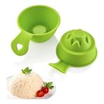 Mergen Store Pilav ve Helva Şekil Verici Pratik Servis Kalıbı Aleti (2 Adet)