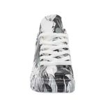 MergenShoes 0330 Beyaz Füme Dikişli Kadın Spor Ayakkabı