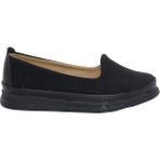 MergenShoes Esa 031 Siyah Rahat Taban Kadın Günlük Ayakkabı