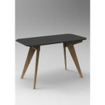 Merhaba Mobilya -Çalışma Masası V-Ayak - 120 x 60 x 75 cm - Meşe - Antrasit