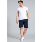 Meri Erkek Pamuklu Penye Şort Regular Fit Şort Lacivert SRT01 - XL