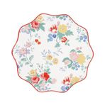 Meri Meri - Vintage Floral Tabaklar - M - 8 Adet
