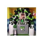 Meri parti Ben Ten Ben10 Konsept Doğum Günü Balon Ve Balon Zinciri parti Süslemeleri