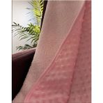 Meriç Bebe Antibakteriyell Çift Katlı 85x95 cm Welsoft Nohut Bebek Battaniye - Pembe
