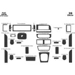meriç cockpit design Meriç® Fiat Şahin S Ön Torpido Kaplama Maun 28 Parça 1997-2002 - Karbon