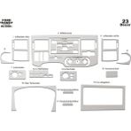 meriç cockpit design Meriç® Ford Transit Journey Ön Torpido Kaplama Maun 23 Parça 2006-2010 - Alüminyum