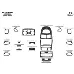 meriç cockpit design Meriç® Mitsubishi Carisma Ön Torpido Kaplama Maun 19 Parça 1995-1999 - Karbon