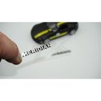 Meridian Logo Hoparlör Krom Metal 3M Logo Amblem 2 Li Set N11.2801