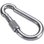 Meridyen Karabina Yaylı Vidalı 2 Adet 10 mm
